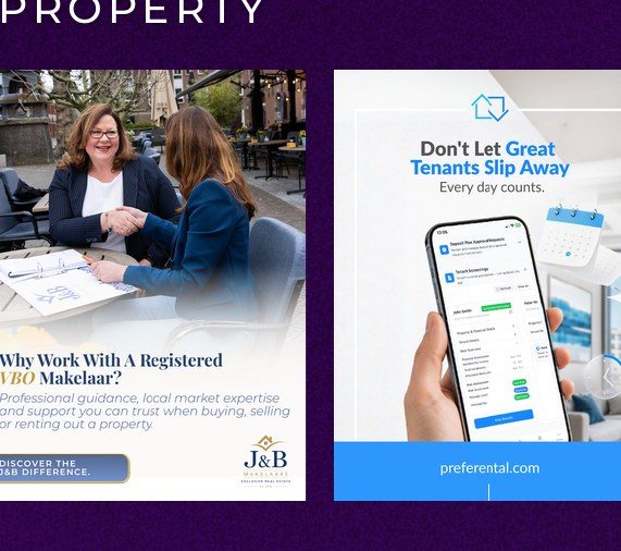 Property and rental campaign creative