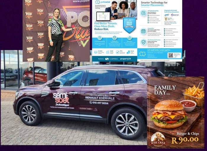 Print collateral and vehicle branding